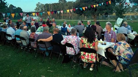Community dinners, where people in small towns create .